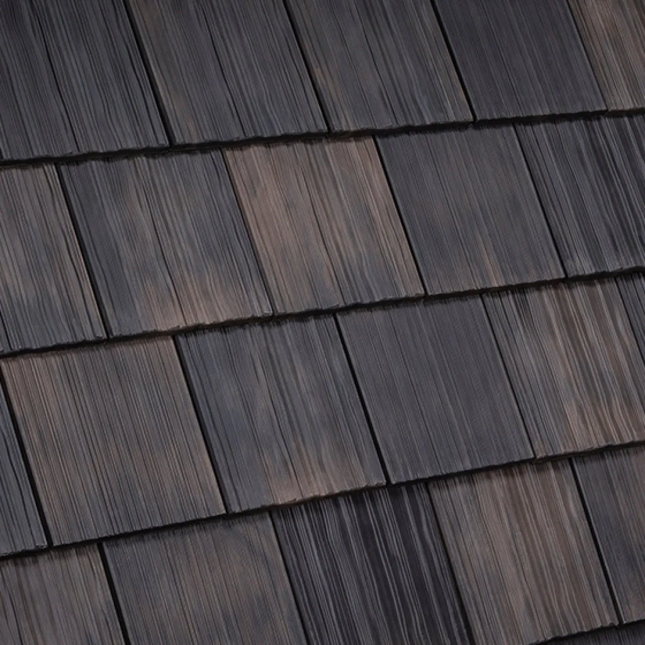 DaVinci Roofscapes Single-Width Shake Black Oak